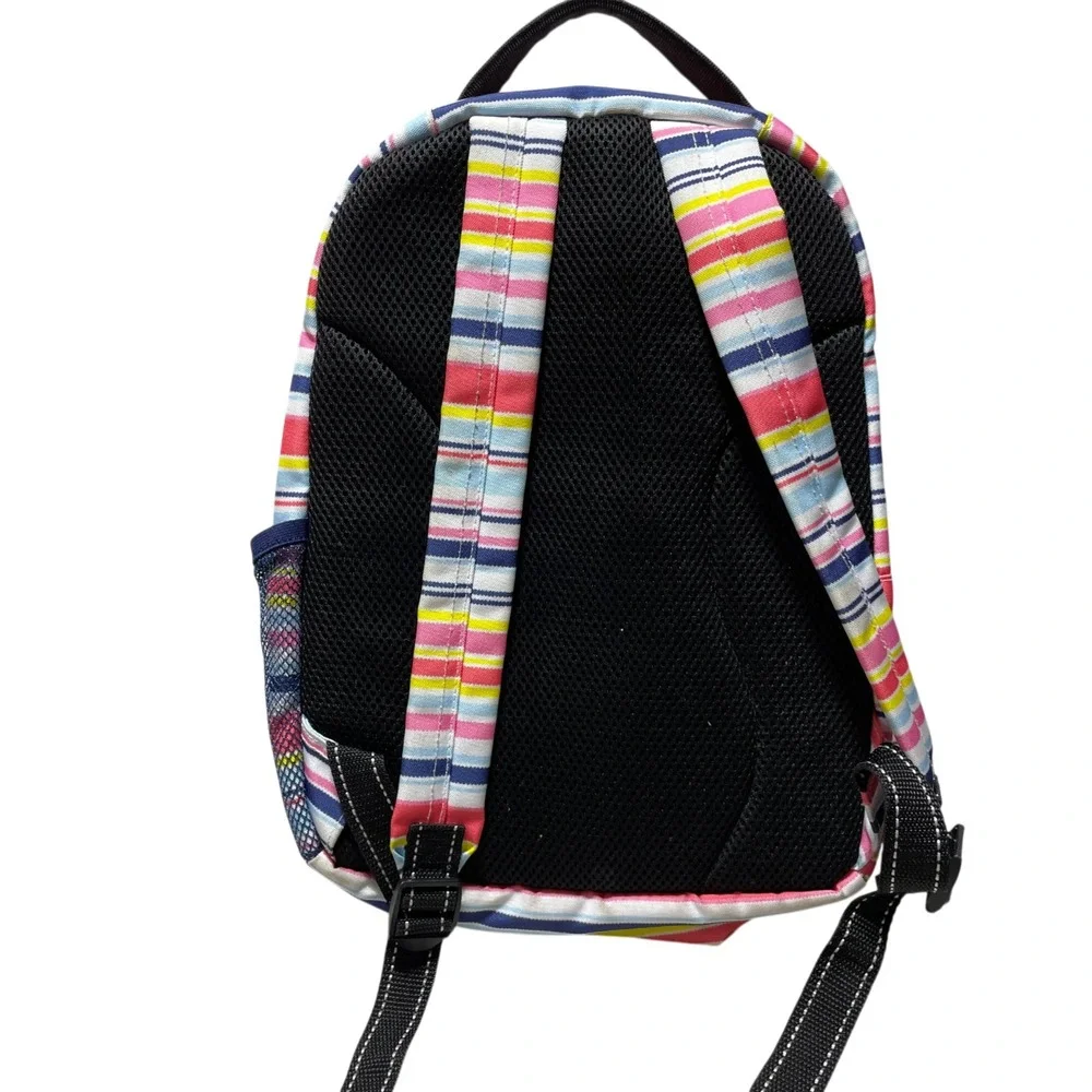 Scout Bags Pack Leader Backpack Colorful Striped Sidewalk Padded Shoulders